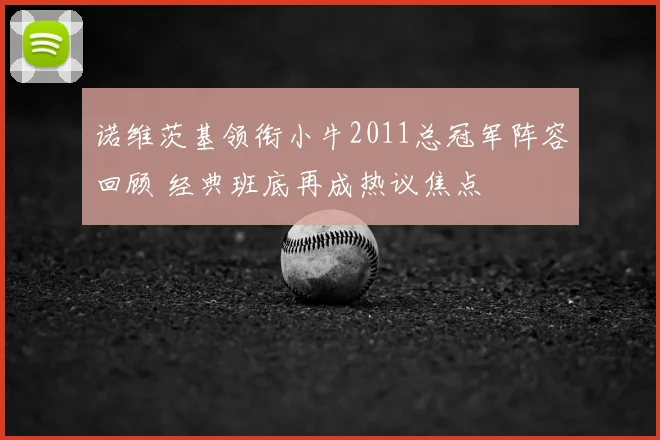 诺维茨基领衔小牛2011总冠军阵容回顾 经典班底再成热议焦点
